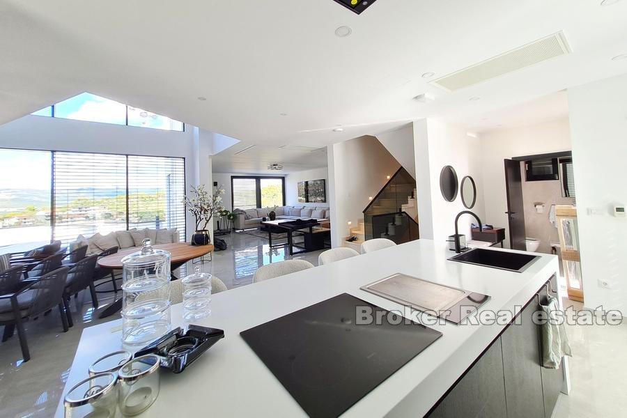 Ostrov Čiovo - Nově postavená luxusní vila