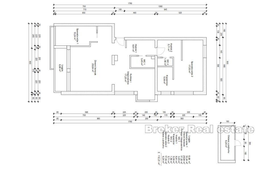 Split - Meje, appartement de luxe de deux chambres