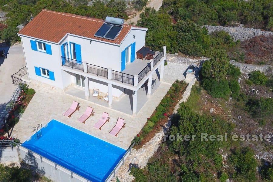 Korčula - Dům s bazénem a panoramatickým výhledem