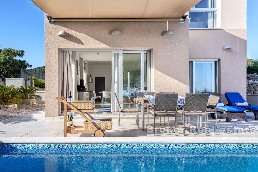 Isola di Hvar - Villa con piscina e vista mare