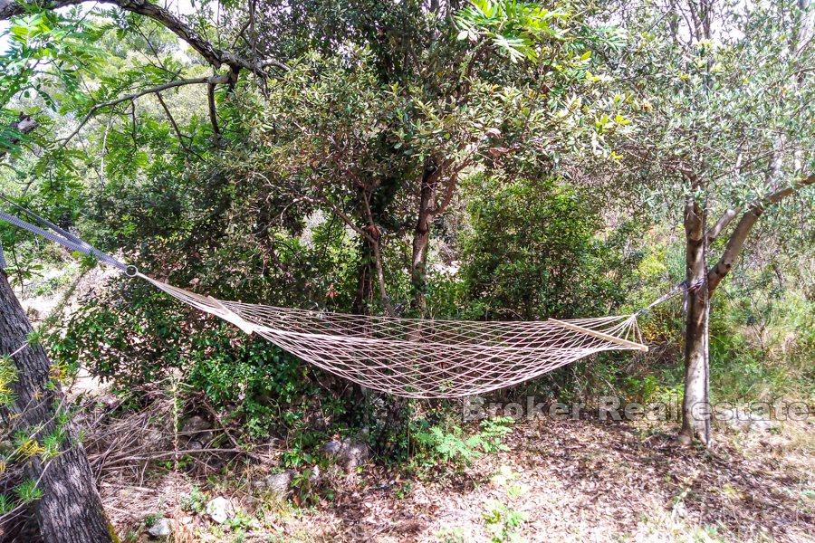 Ostrov Hvar - samostatně stojící starý kamenný dům