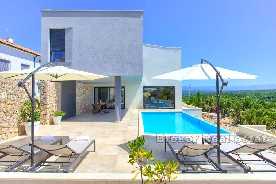 Wyspa Krk - Luksusowa willa z widokiem na morze