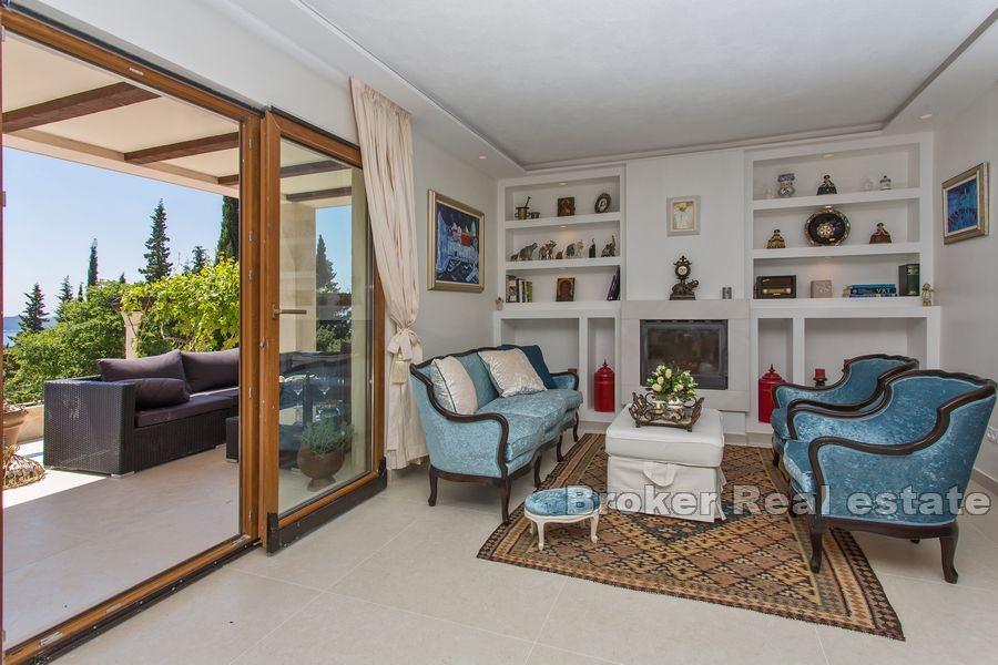 Dubrovnik - Luksusvilla med panoramautsikt over havet