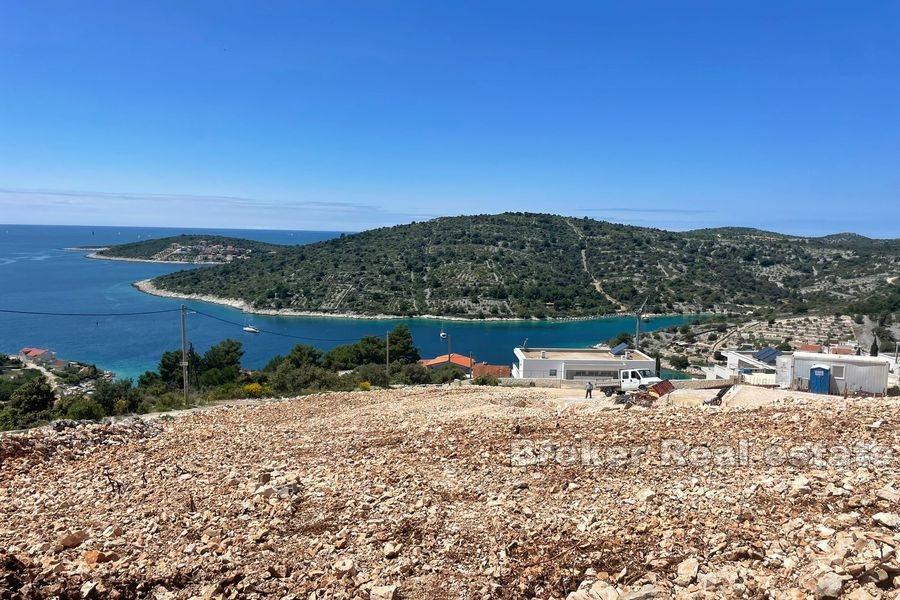 Rogoznica - Terrain à bâtir avec vue mer