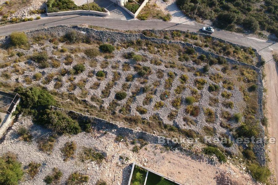 Rogoznica - Terrain à bâtir avec vue mer