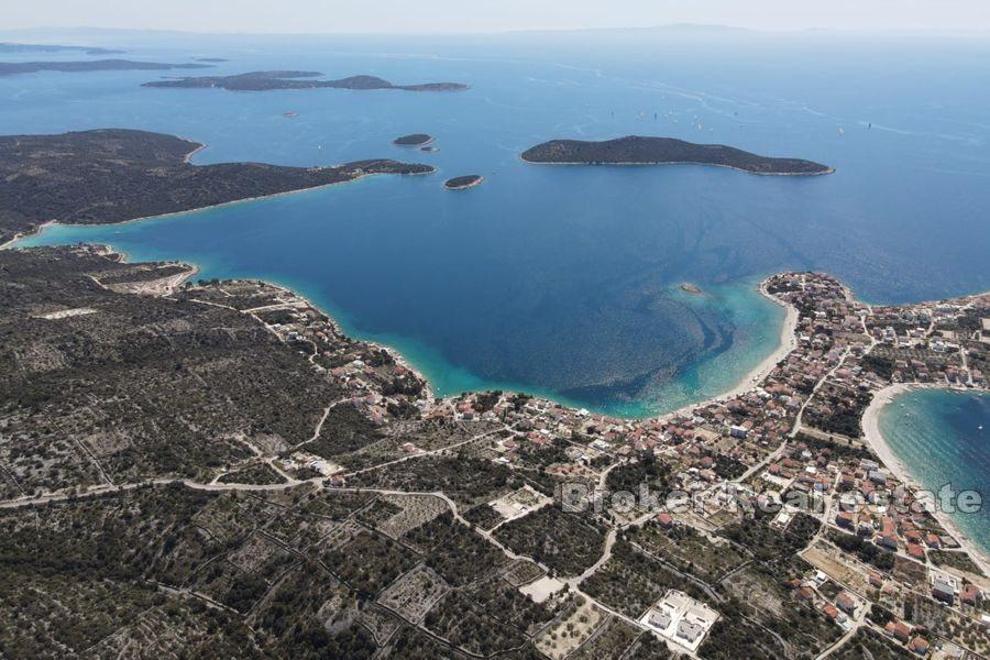 Rogoznica - Terrain à bâtir avec vue mer