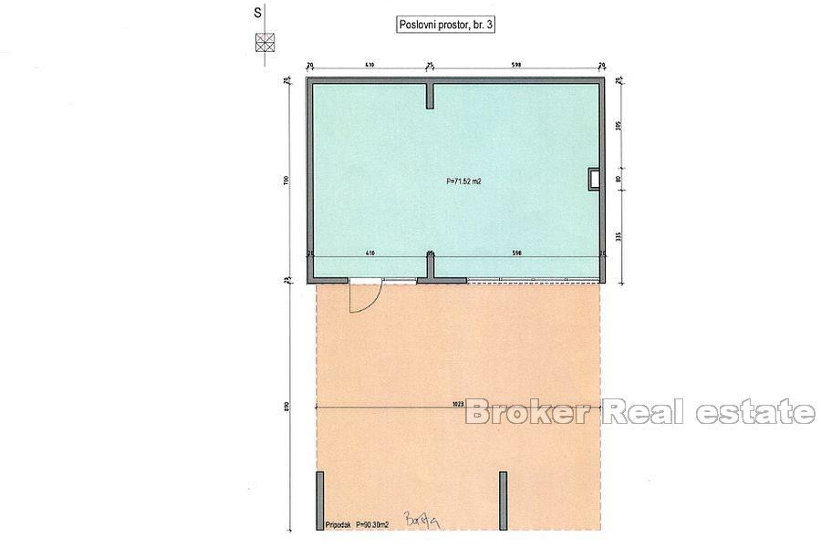 Split - Næringslokaler i en ny bygning