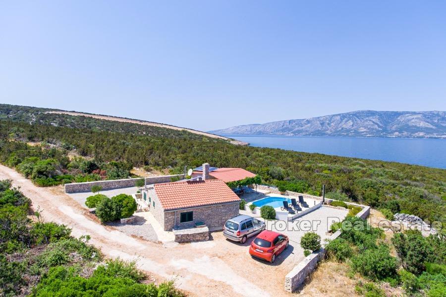 Wyspa Hvar - Rdzenny dom Dalmacji w ustronnym miejscu