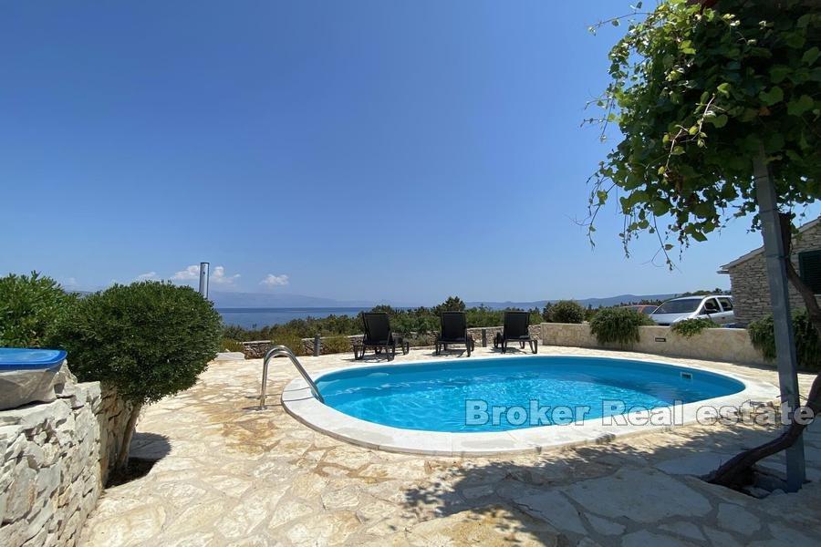 Wyspa Hvar - Rdzenny dom Dalmacji w ustronnym miejscu