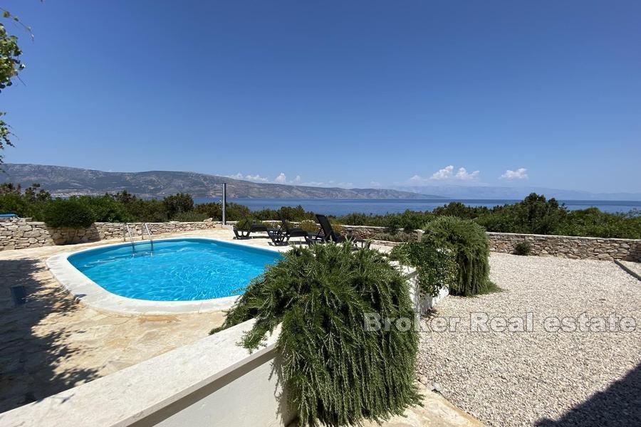 Wyspa Hvar - Rdzenny dom Dalmacji w ustronnym miejscu