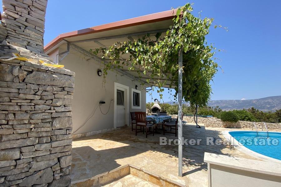 Wyspa Hvar - Rdzenny dom Dalmacji w ustronnym miejscu