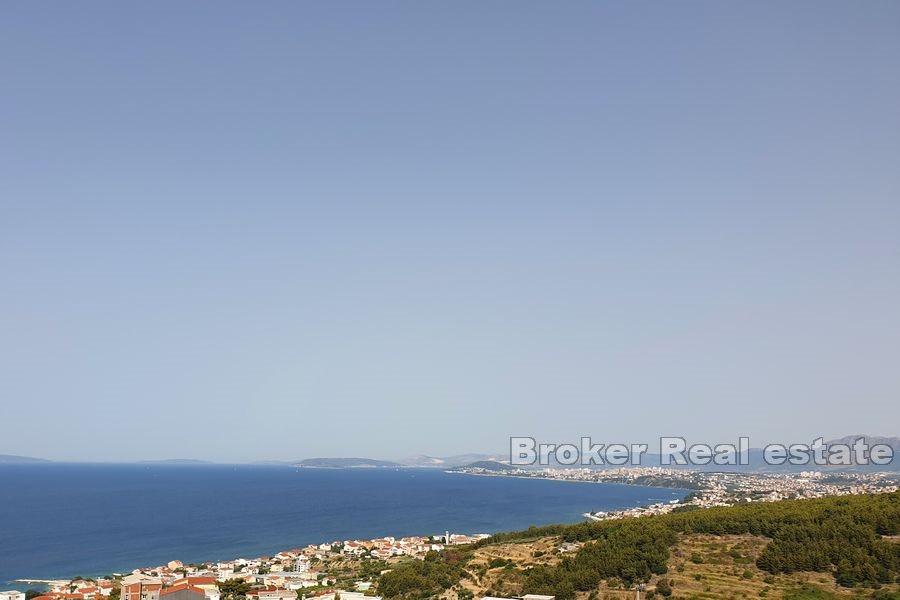 Blisko Splitu - Nowoczesna nowo wybudowana willa z widokiem na morze