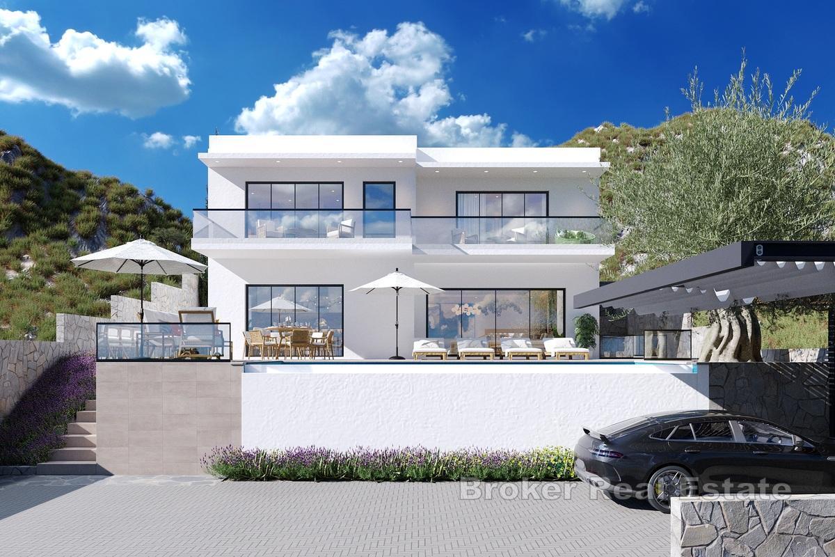 Unfertige Villa mit Meerblick