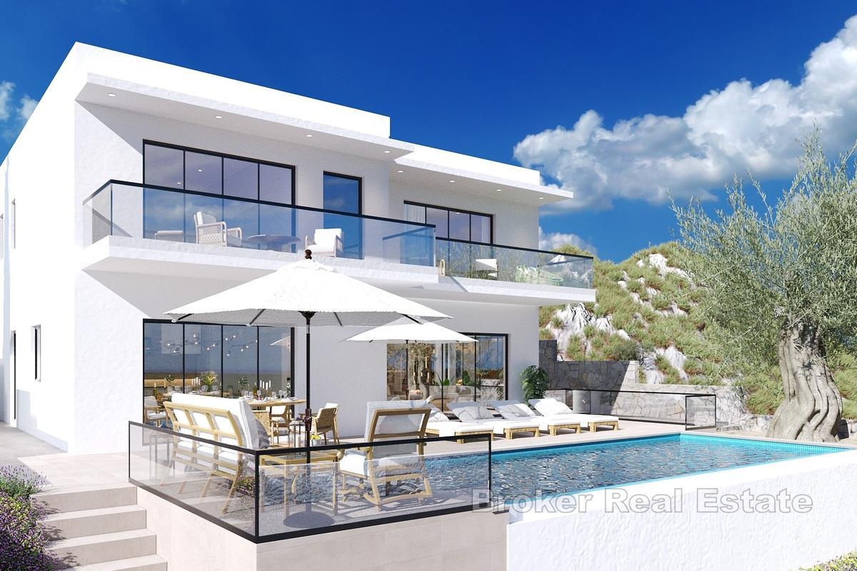 Unfertige Villa mit Meerblick
