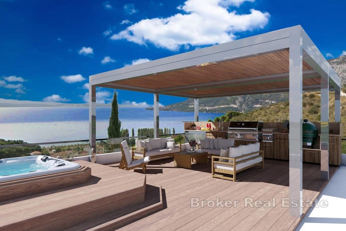 Unfertige Villa mit Meerblick