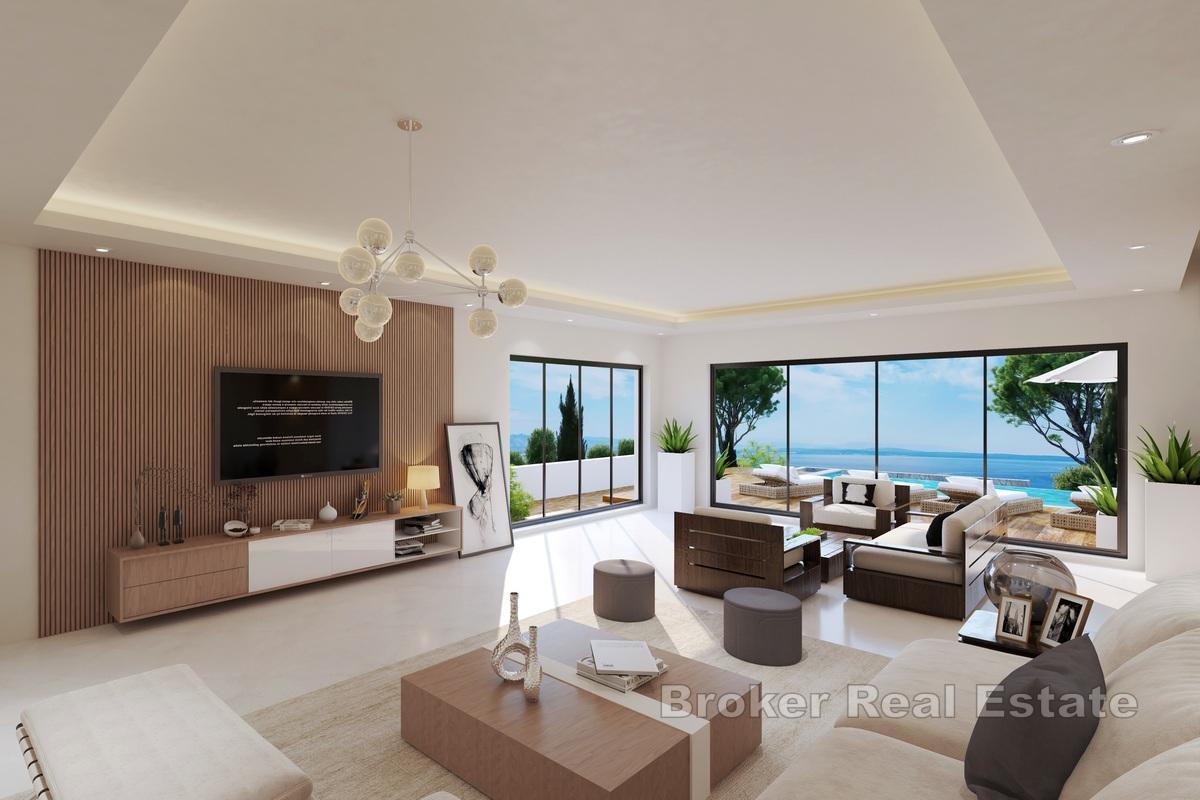 Unfertige Villa mit Meerblick