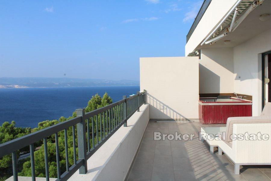 I nærheten av Omis - Leiligheter med åpen sjøutsikt