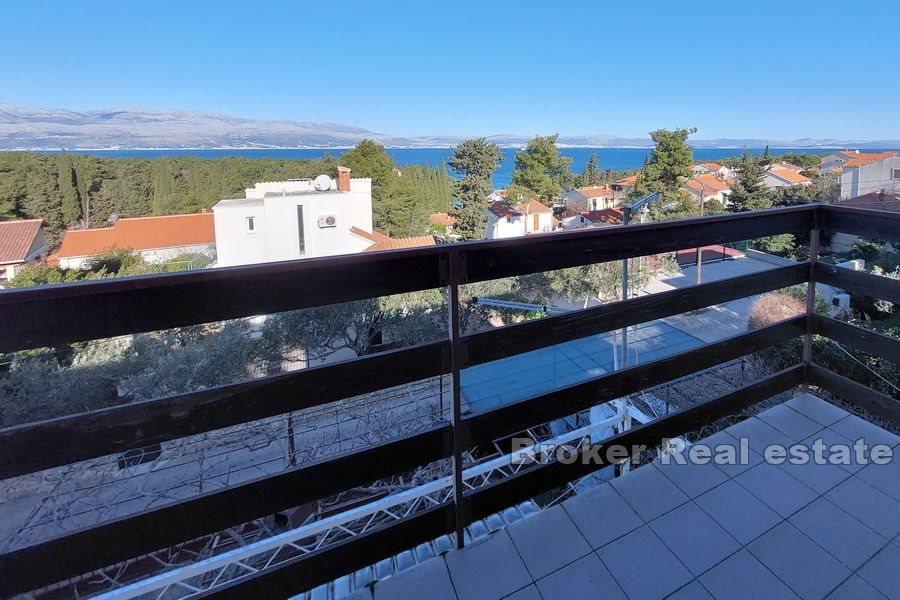 Ostrov Brač - Část dvojdomu s výhledem na moře