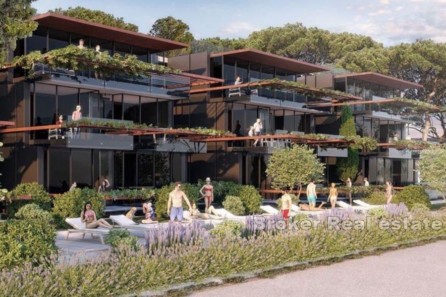 Šibenik - Penthouse in einem Neubau, erste Reihe zum Meer