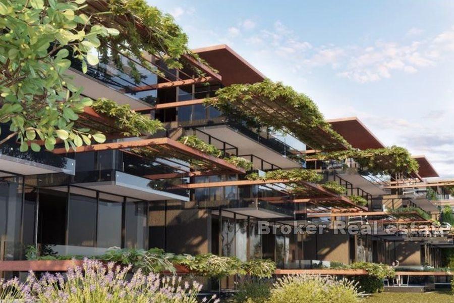 Šibenik - Penthouse in einem Neubau, erste Reihe zum Meer