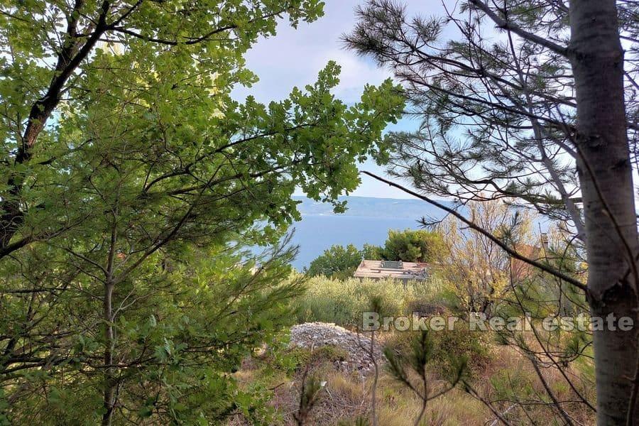 Omis - Building plot with a view of the sea