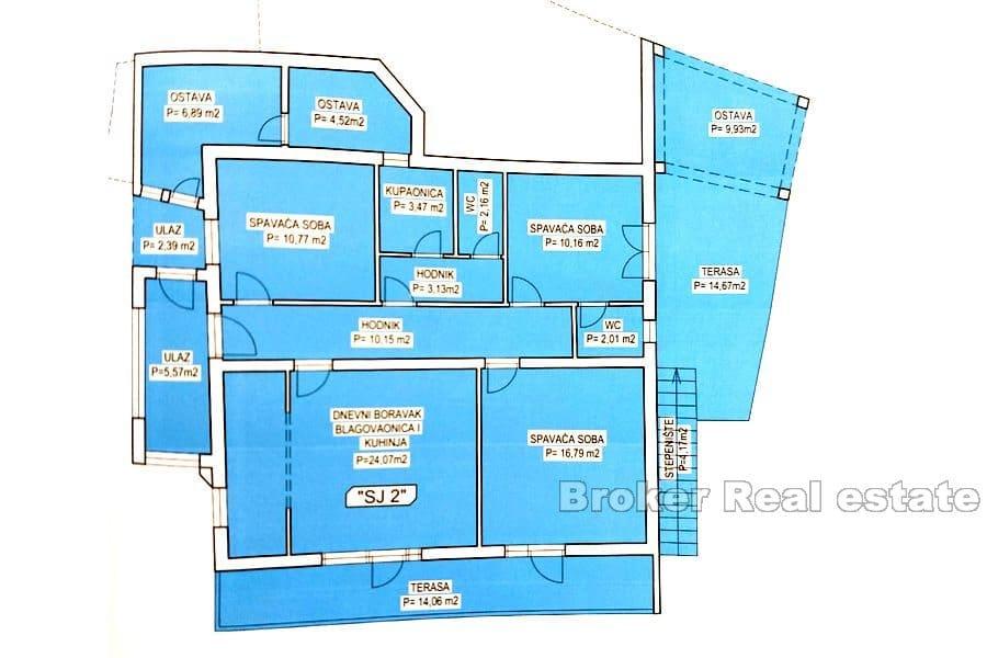 Primošten - Dom z apartamentami nad morzem w doskonałej lokalizacji