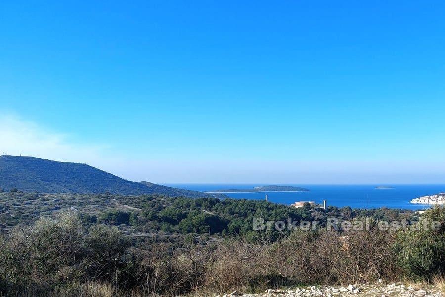 Primosten - Building plot with open sea view