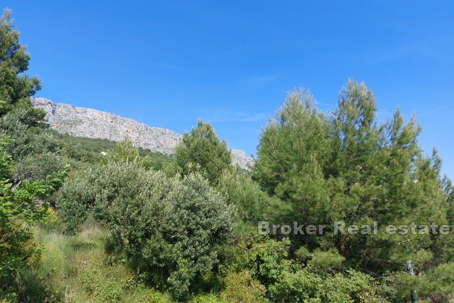 Omiš - Terreno edificabile con vista mare