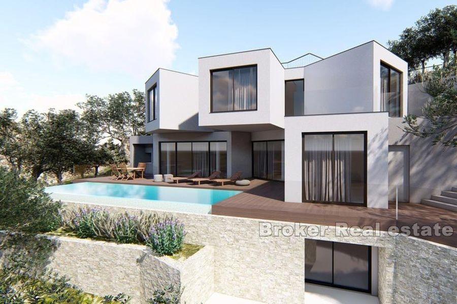 Omiš - Land med havutsikt