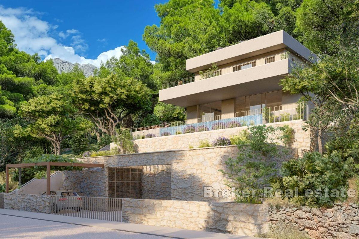 Działka budowlana w otoczeniu przyrody z widokiem