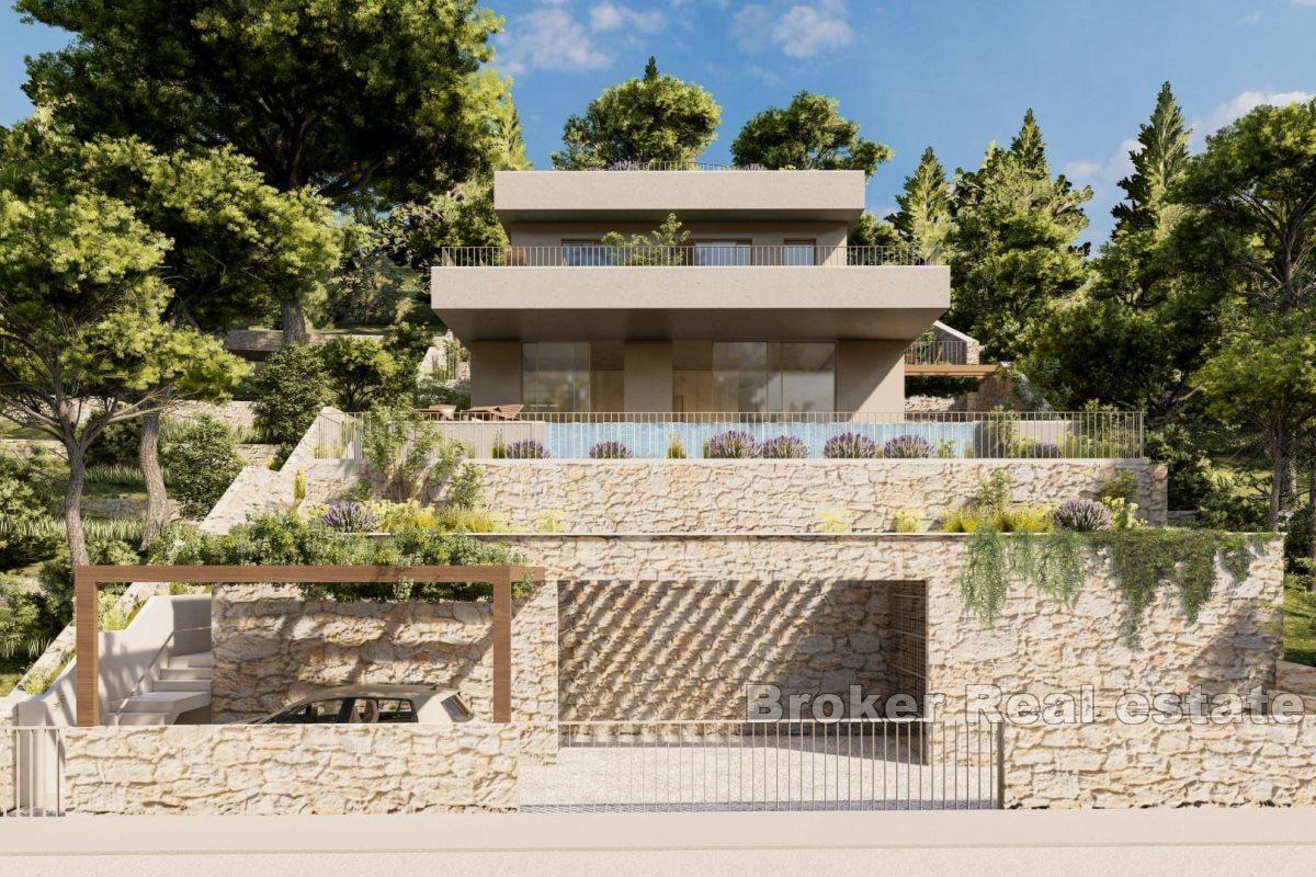 Działka budowlana w otoczeniu przyrody z widokiem