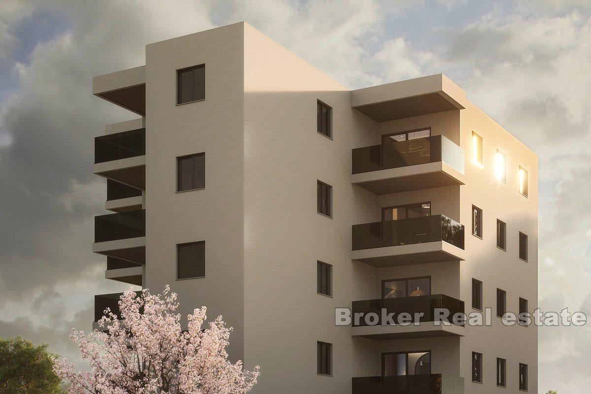 Apartamenty na ostatnim piętrze nowego budynku