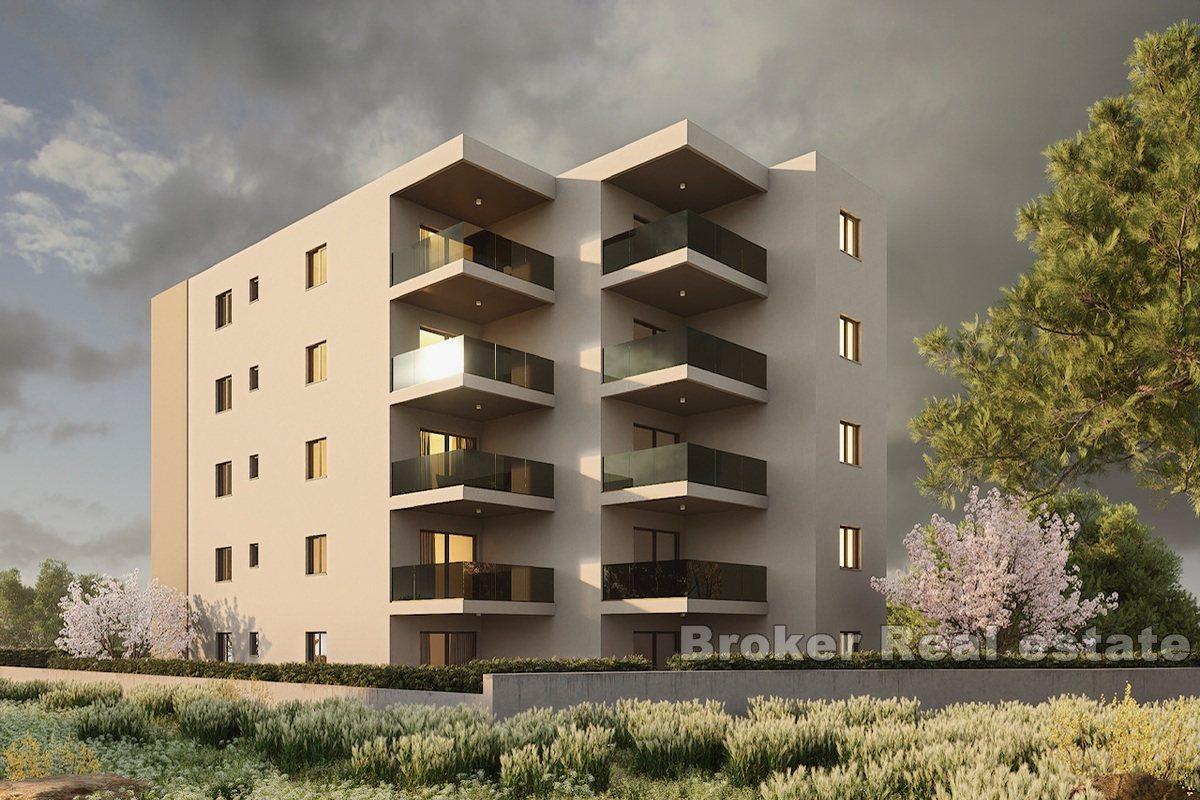 Apartamenty na ostatnim piętrze nowego budynku