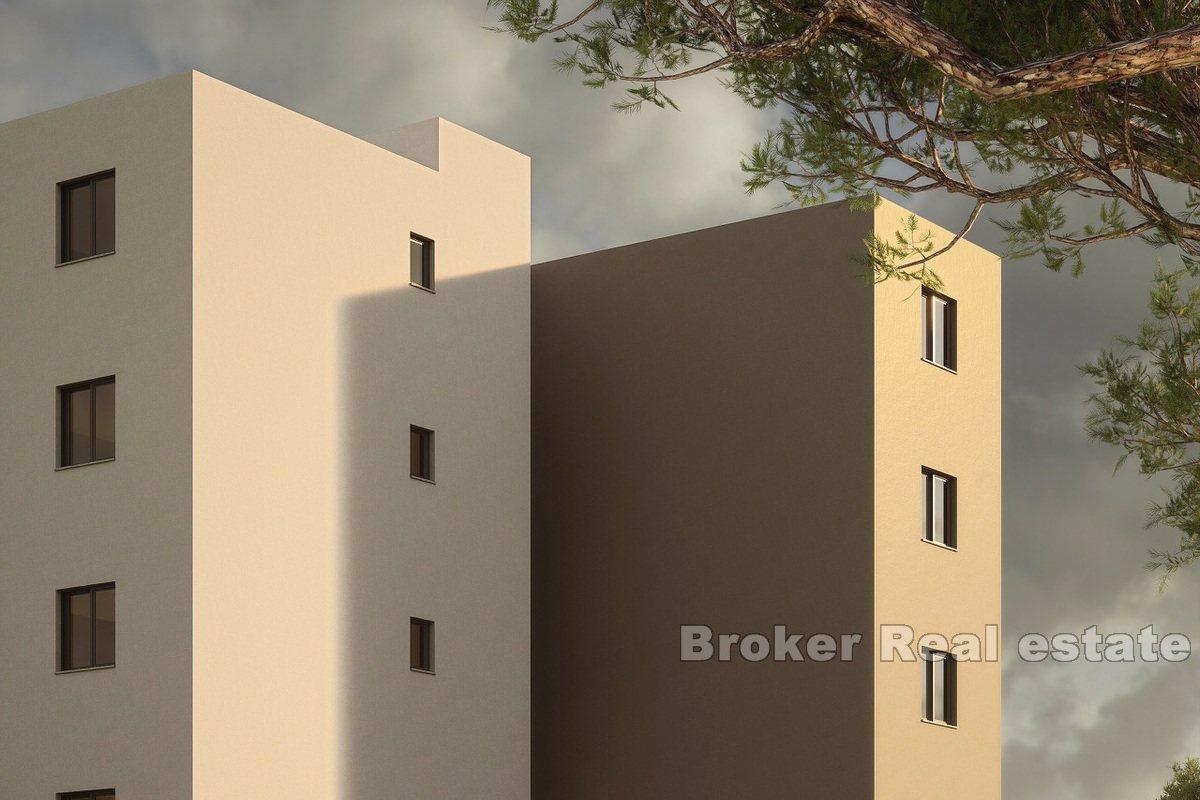 Apartamenty na ostatnim piętrze nowego budynku