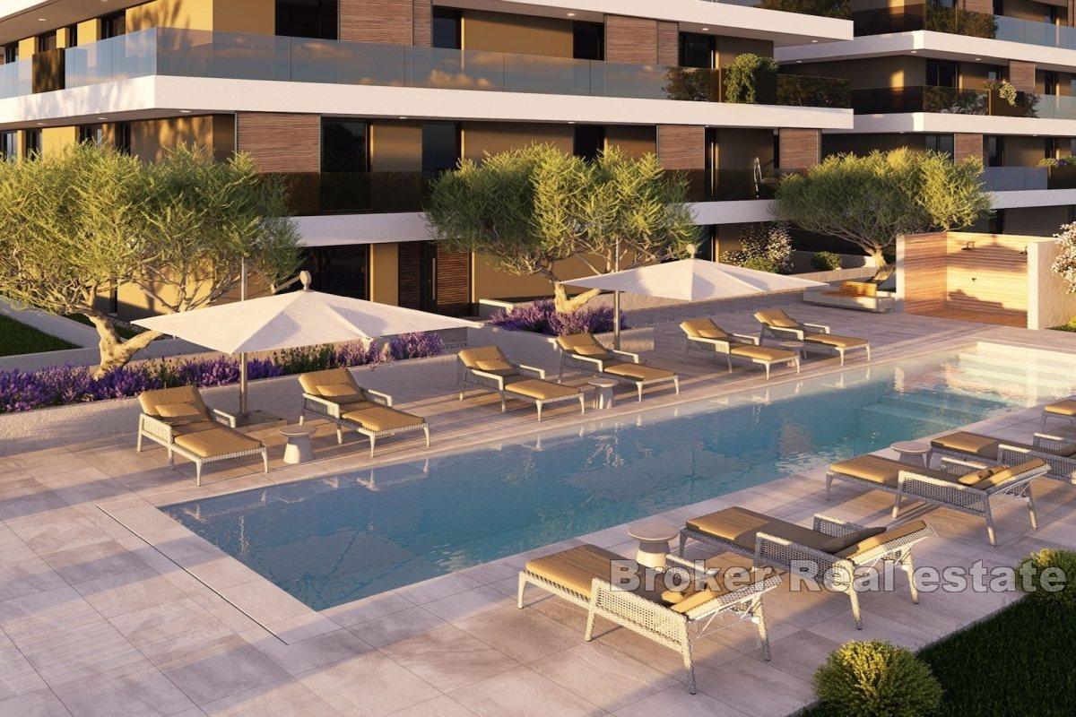 Luxusní apartmány v první řadě k moři