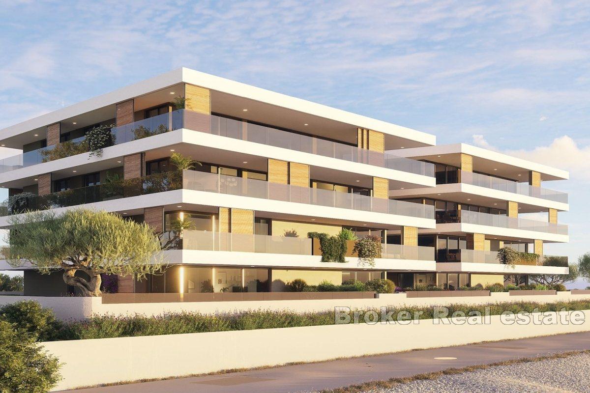 Nowoczesne apartamenty w pierwszym rzędzie do morza