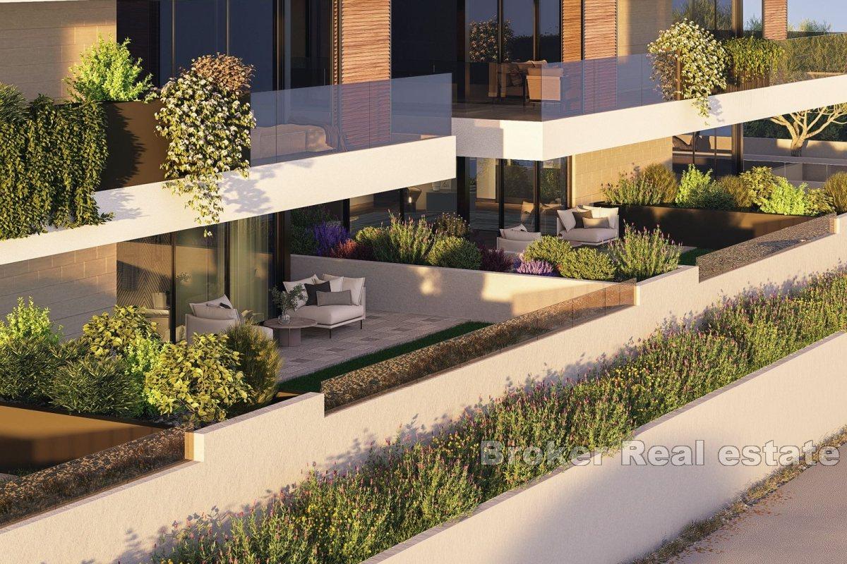 Nowoczesne apartamenty w pierwszym rzędzie do morza