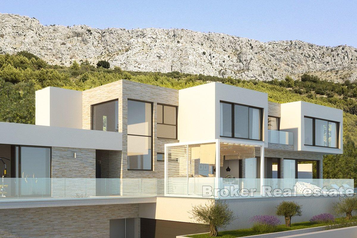 Elegante villa con vista mare