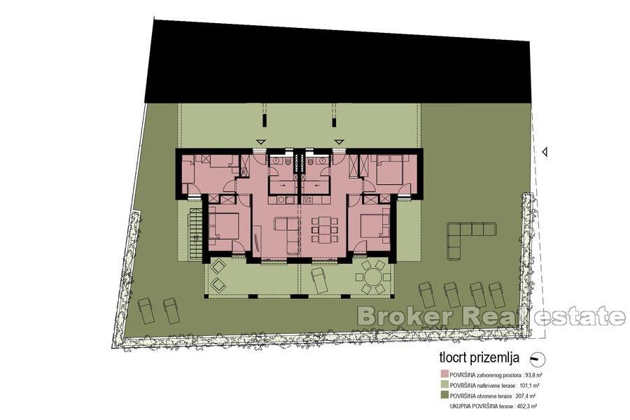Rogoznica - Enebolig med havutsikt