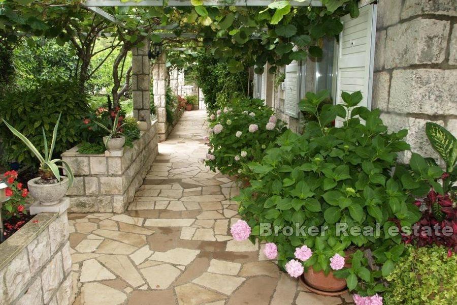 Kroatia, Korcula - Steinhus i sentrum