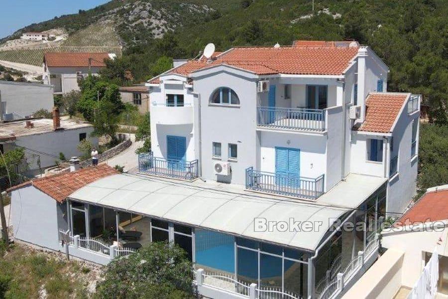 Ploce - Casa con piscina e vista mare