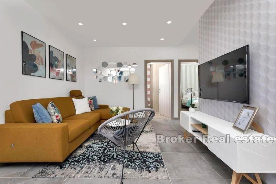 Makarska - Dvoupokojový apartmán s výhledem na moře