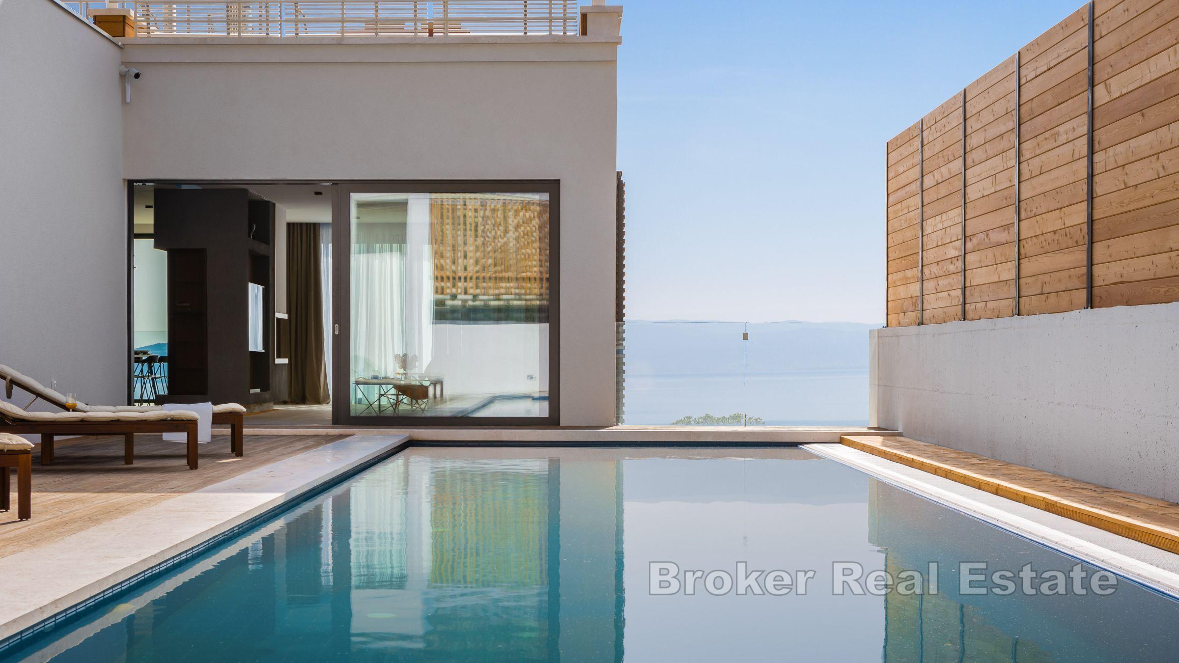 Omiš - eine einzigartige Villa mit Meerblick