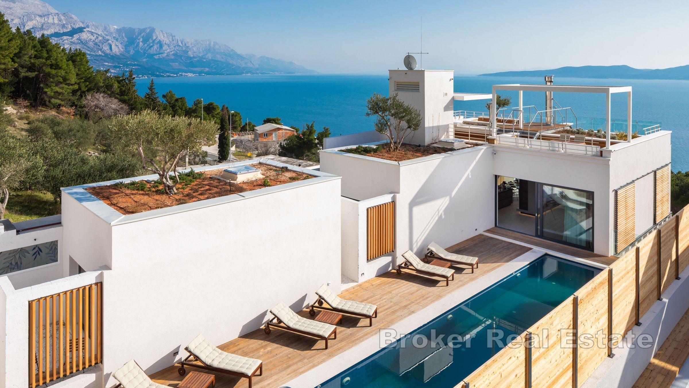 Omiš - eine einzigartige Villa mit Meerblick
