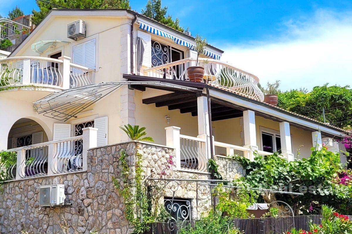 Omiš - Casa con vista panoramica sul mare