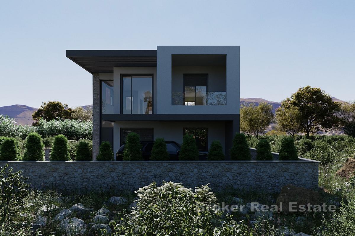 Vila s bazénem na klidném místě