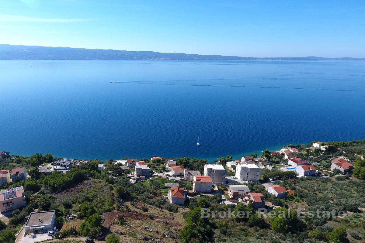 Unfertiges Haus mit Panoramablick aufs Meer