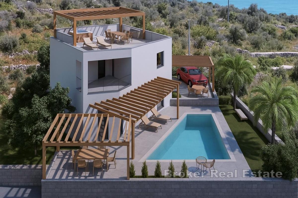 Vila ve výstavbě v Rogoznici