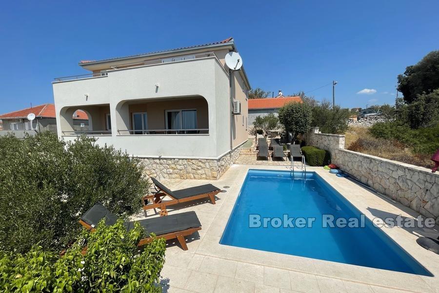 Rogoznica - House with pool and panoramic sea view