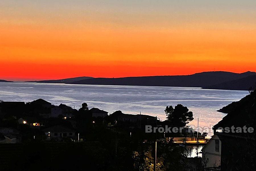 Isola di Drvenik - Casa in pietra mediterranea con vista mare